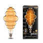 Лампа Gauss Filament Honeycomb 6W 420lm 2400К Е27 golden flexible LED 1/6